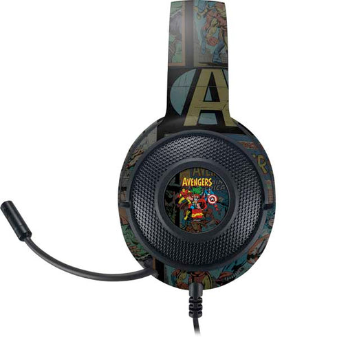 Marvel Classic Comics Avengers Assemble Razer Kraken X Skin